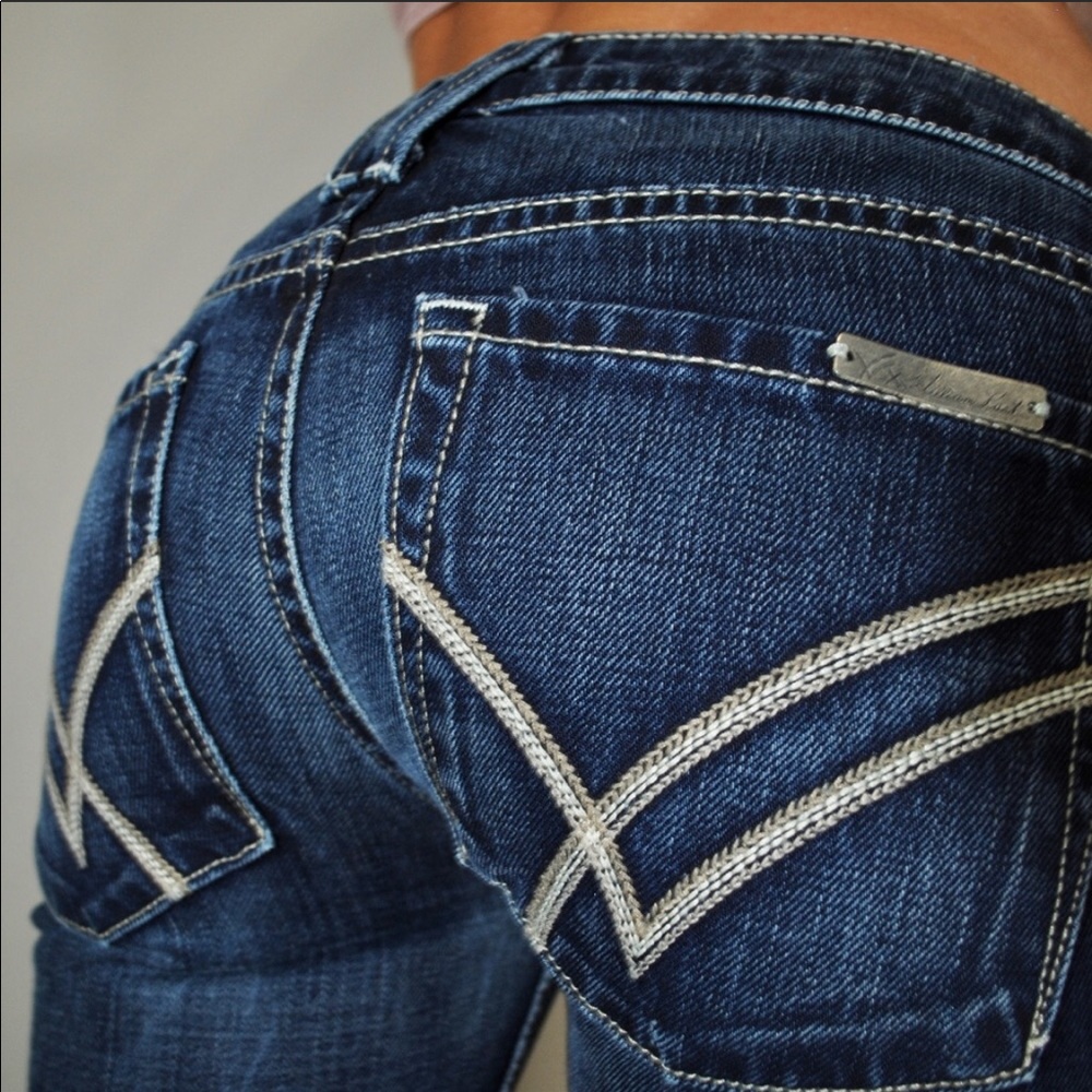 William Rast Jerri Ultraskinny Denim Blue Jeans 25